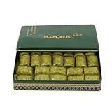 Pistazienfüllung Berühmte Gaziantep Koçak Pistazienrollen Baklava täglich frische Lieferung (2,2 lb - 1000 gr)-20 Stück)