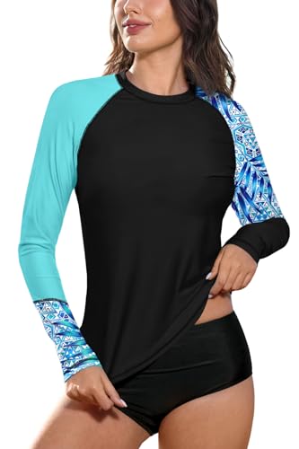 Maillot de bain UPF 50+ femme à manches longues pour une haute protection solaire