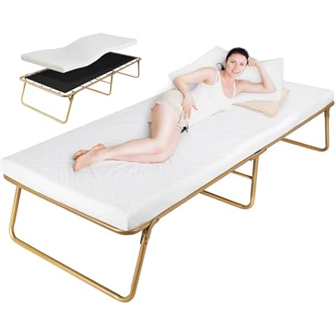 MAMIZO Folding Bed with Mattress Cover