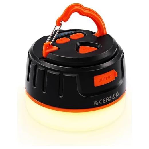Siivton Camping Lights, Rechargeable Camping Lantern with Remote & Power Bank 6400mAh, LED Tent Light Ultra Bright for Camping, Hurricane Emergency Kits