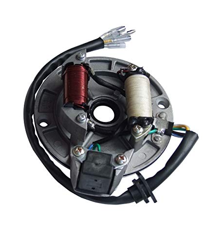 Shamofeng 2 Coil Ignition Magneto Stator For 49Cc 50Cc 70Cc 90Cc 110Cc 125Cc Qiye Taotao Sunl Kazuma Ssr Baja Atv Quad Dirt Kick Bike 4 Wheeler #TOP1