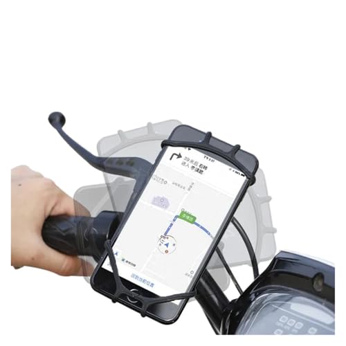 Support de vélo élastique bleu pour fixation téléphone et GPS de randonnée - 6