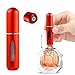 ZWOOS 4 Pieza Atomizador Perfume Recargable, 5ml Botella Vacío Pulverizador Viaje en...