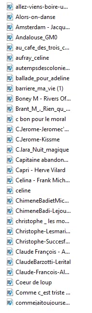 Midifiles de Chansons Françaises pour Arrangeurs Yamaha, Korg, Roland, Ketron, Clé USB prête à l'emploi