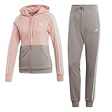 adidas Damen WTS Game Time Tracksuit, Glow pink/MGH solid Grey/White, 2XL/S