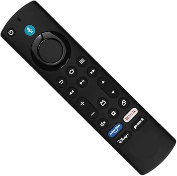 Replacement Remote fit for Hisense Smart TV with Voice Control (Model ERF3C84H 1344) - 4 Preset App Buttons - Bluetooth Pairing Required