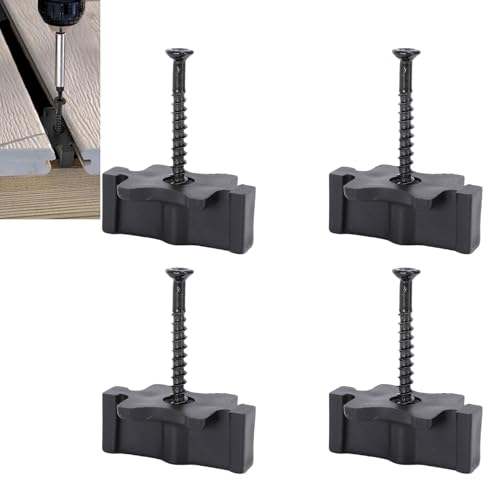 Fixation de terrasse composite LiebeWH avec vis acier inoxydable et ABS - 3