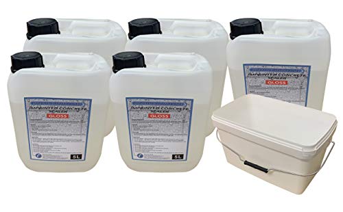 Imprinted Concrete Sealer - Gloss Finish Pattern Imprinted Concrete Seal (25 Litres) - 6