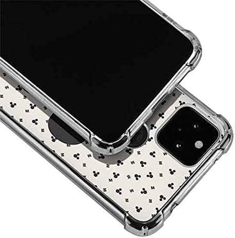 Skinit Clear Phone Case Compatible with Google Pixel 4a 5G - Officially Licensed Disney Mickey Mouse Classic Design