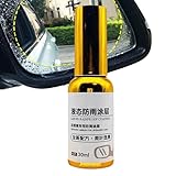 Espejos retrovisores con revestimiento a prueba de lluvia, limpiador de vidrio impermeable, spray impermeable para espejos retrovisores de coche
