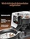 Futterautomat Katze,3L Katzenfutter Automat mit Programmierbarem Timer 1-6 Mahlzeiten pro Tag-Futterspender Hund mit Pressedeckel und 10s Aufnahmefunktion