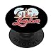 Londra Souvenirs Monument Art Inghilterra Vintage Bandiera Britannica PopSockets PopGrip Intercambiabile