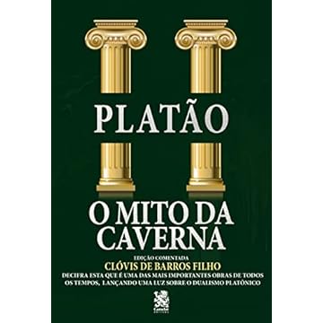 Capa do livro O Mito da Caverna: Capa Especial + marcador de páginas