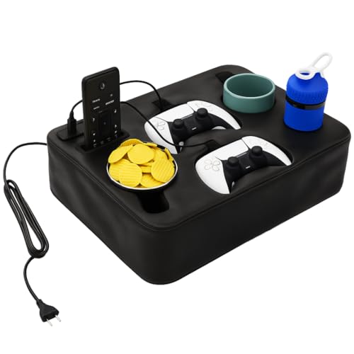 Porte-gobelet pour canapé en silicone gris stable pour verre et canette