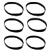 RAParts 6-Pack 38528-033 Belt Fits Hoover U5468900 U5458900 U5404900 U5473900W 40201160