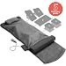 Back Stretching Electric Mat - 4 Stretching Programs for Physiotherapy at Home - Full Body & Back Relaxation - Release Lumbar Tension, Muscle Soreness & Back-Pain - Foldable Design with Handle