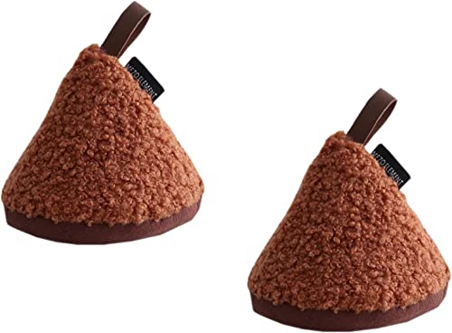 三角鍋つかみ 耐熱鍋つかみ 耐熱ミトン 2個セット かわいい なべつかみ 滑り止め やけど防止 左右兼用 鍋蓋 収納便利 ホワイト