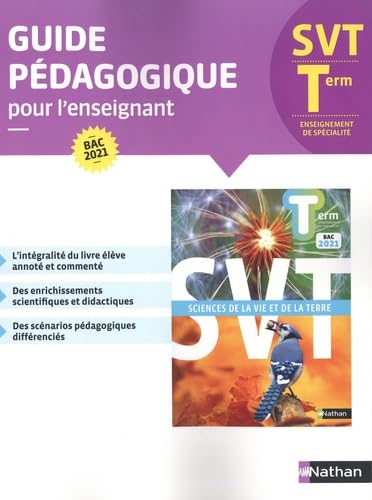 Sciences de la vie et de la terre - Terminale - Livre Professeur -2020