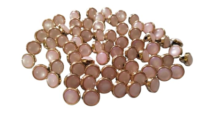 Elegant Pearl Safety Buttons for Women’s Dresses - 10mm Decorative Cover-Up Shirt Brooch Buttons - Stylish Pearl Safety Pins for Clothing, Dress Accessories, Saree & DIY Crafts - Pack of 18-picture-16