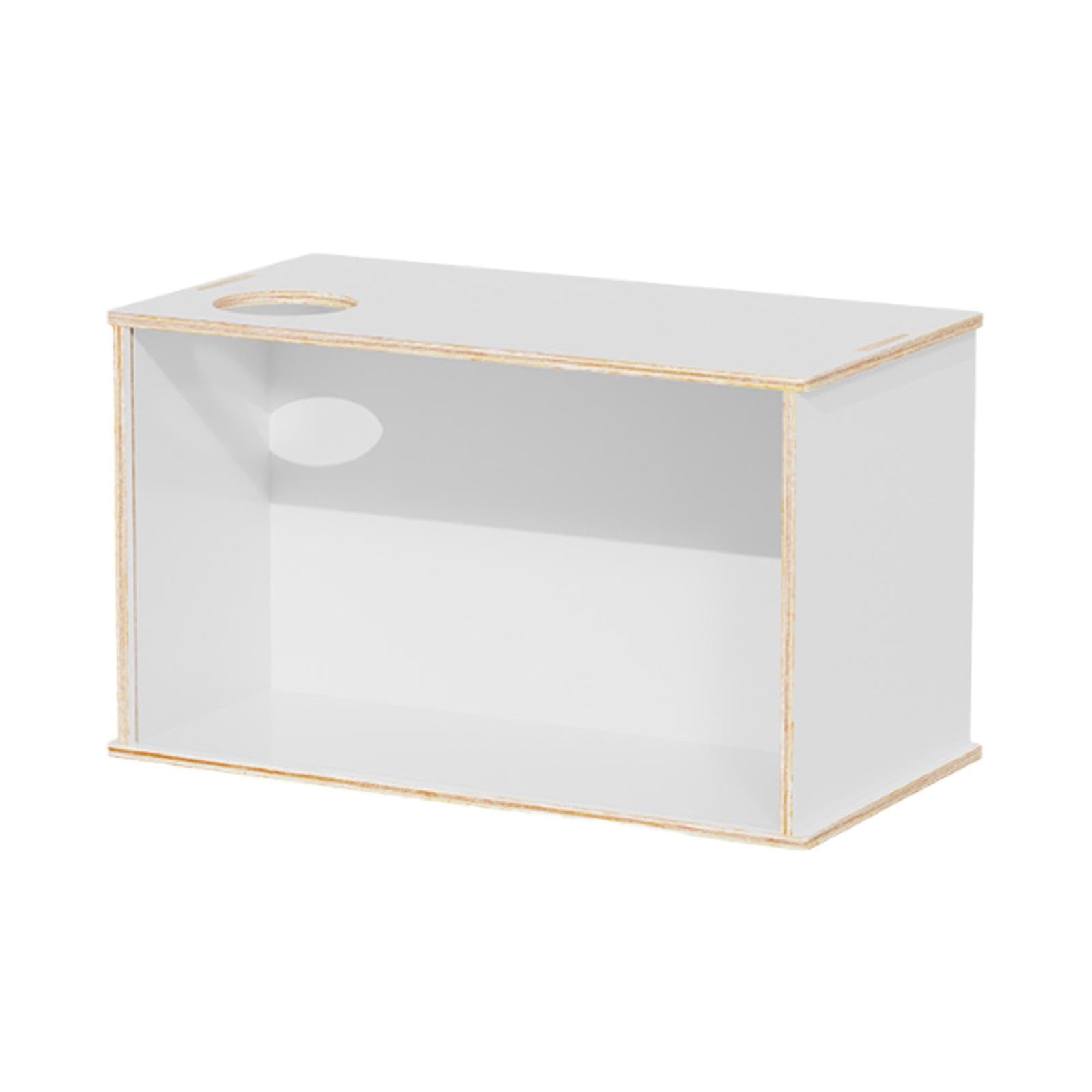 Baoblaze Hamster Digging Box, Digging Container, Wooden, Easy to Clean, Visible Litter Box, Mouse House, L