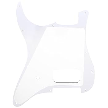 Amazon | Musiclily Pro 11穴ストラトピックガード1ハムバッカ