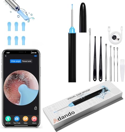 Earwax Removal set Wireless Video Display (Black)