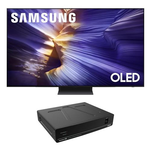 Image of Samsung 48-Inch Class OLED S90F 4K Smart TV NQ4 AI Gen3 Processor, 4K AI Upscaling Pro, OLED HDR + Bundle with an AudioQuest PQ505NA PowerQuest 505 12 Outlet Surge Protector (2025)