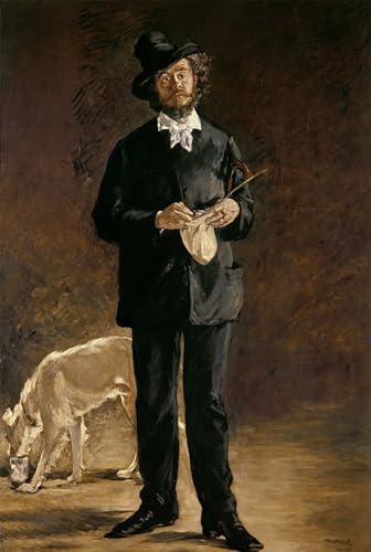 Image sur Toile Portrait Marcellin Desboutin Manet Qualité Musée