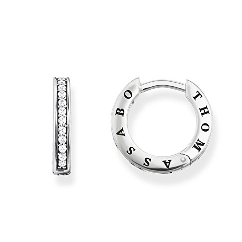 Preisvergleich Produktbild Thomas Sabo Damen-Creole 925_Sterling_Silber Weiß CR602-643-14