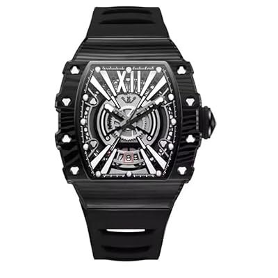USWEL Luxury Men's Watch from, Automatic Watches for Men, 48mm Case, Custom Watch, 5atm, Japanese Miyota 8215, for Outdoor Activities, Gifting, Casual Wear, and Parties