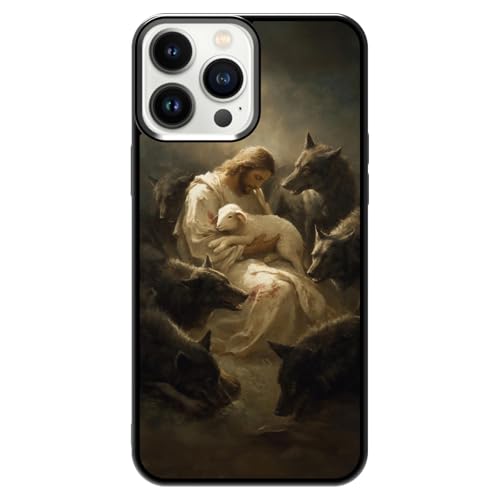 Étui chrétien Jésus iPhone 15 Pro Max cadeau idéal