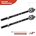 A-Premium Power Steering Rack and Pinion & Inner Outer Tie Rod End Kit Compatible with Ford Ranger 2001-2011 & Mazda B3000 2001-2006, B4000 2001-2003, 3.0L 4.0L, 5-PC Set