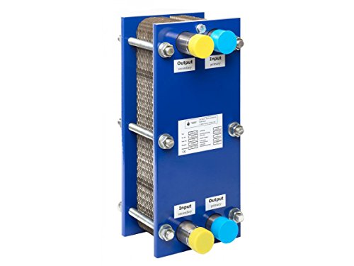 Pool Swimming Pool Plate Heat Exchanger Screwed, Multicolour