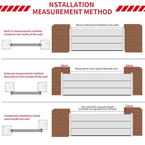 Barrera anti inundaciones para puertas con aleación de aluminio 6
