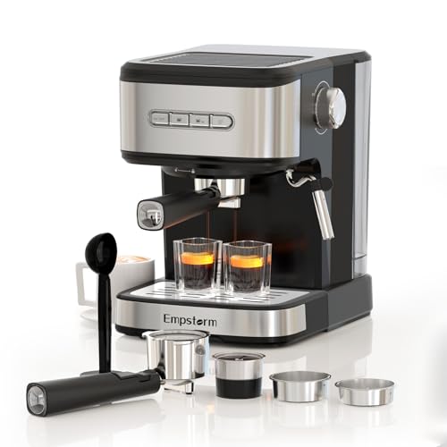 Espresso-Machine-20-Bar-2-IN-1-Coffee-Machine-with-Milk-Frother-Steam-Wand-Powder-Capsule-Espresso-Maker-mit-1500-ml-Water-Tank-120V-Expresso-Coffee-Machine-for-Cappuccino-Latte-Black Espresso Machine 20 Bar 2 IN 1 Coffee Machine with Milk Frother Steam Wand Powder Capsule Espresso Maker mit 1500 ml Water Tank 120V Expresso Coffee Machine for Cappuccino Latte Black