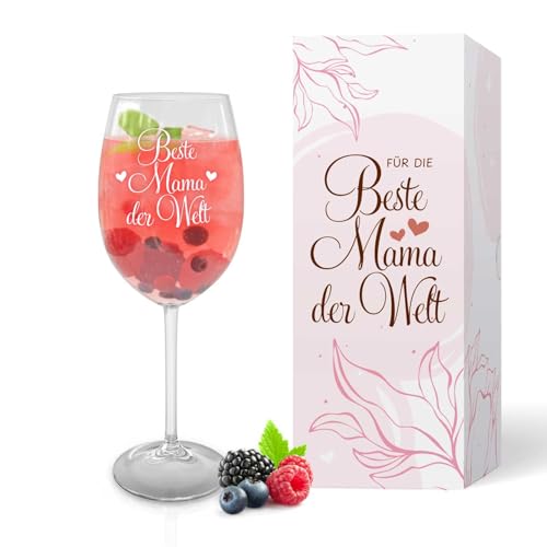 Questo bicchiere da vino con incisione è il regalo perfetto per tantissime occasioni diverse. Brilla con il regalo perfetto per il compleanno, la festa della mamma, San Valentino o per Natale.