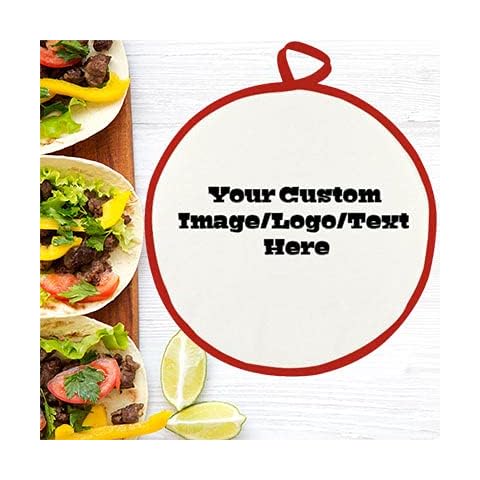 Personalized Tortilla Warmer for holidays, events, promos, RV, office, dorm room, and more! UPLOAD a photo or logo, and ADD TEXT to create this unique and custom gift for someone who has everything. Cover