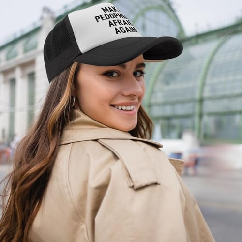 Make Pedophiles Afraid Again Gorra Trucker Hombre miniatura 5