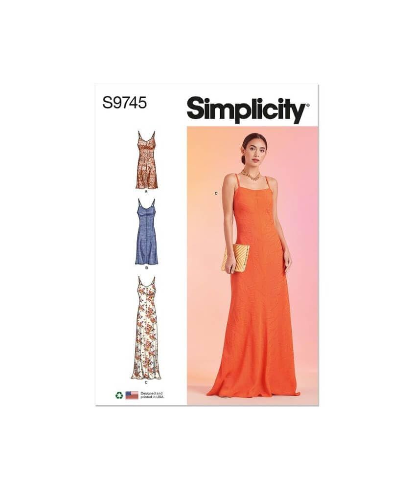 Amazon.com: Simplicity Misses' Mini, Knee, and Floor Length