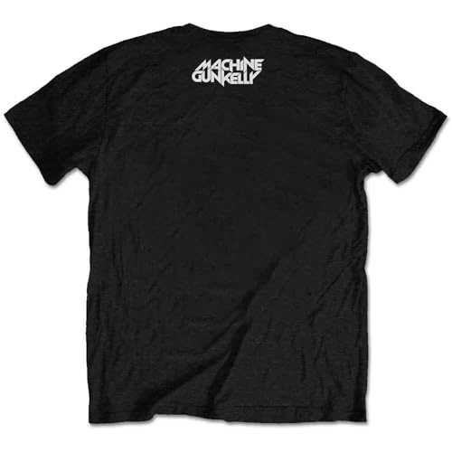 Machine Gun Kelly T Shirt streetwear noir grande taille XXL vêtement homme imprimé rap rock