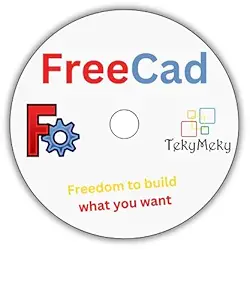 FreeCAD - 2D 3D CAD - Uses AutoCAD DWG File - Computer Aided Design Software DVD