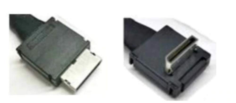 Intel Cable SFF-8611 straight to right angle 470mm