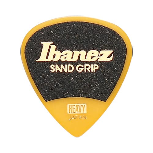 Ibanez PPA16HSG-YE Lot de 6 médiators GRIP WIZARD à grip sable, 1.0mm, Jaune - Les Beatles, Paul McCartney, John Lennon, RIngo Starr, George Harrison Ibanez PPA16HSG-YE Lot de 6 médiators GRIP WIZARD à grip sable, 1.0mm, Jaune – Image 4