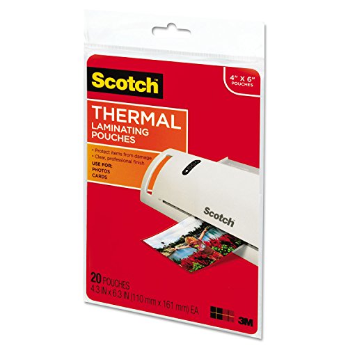 Scotch Brand Mmmtp590020-Scotch Photo Size Thermal Laminating Pouches #TOP1