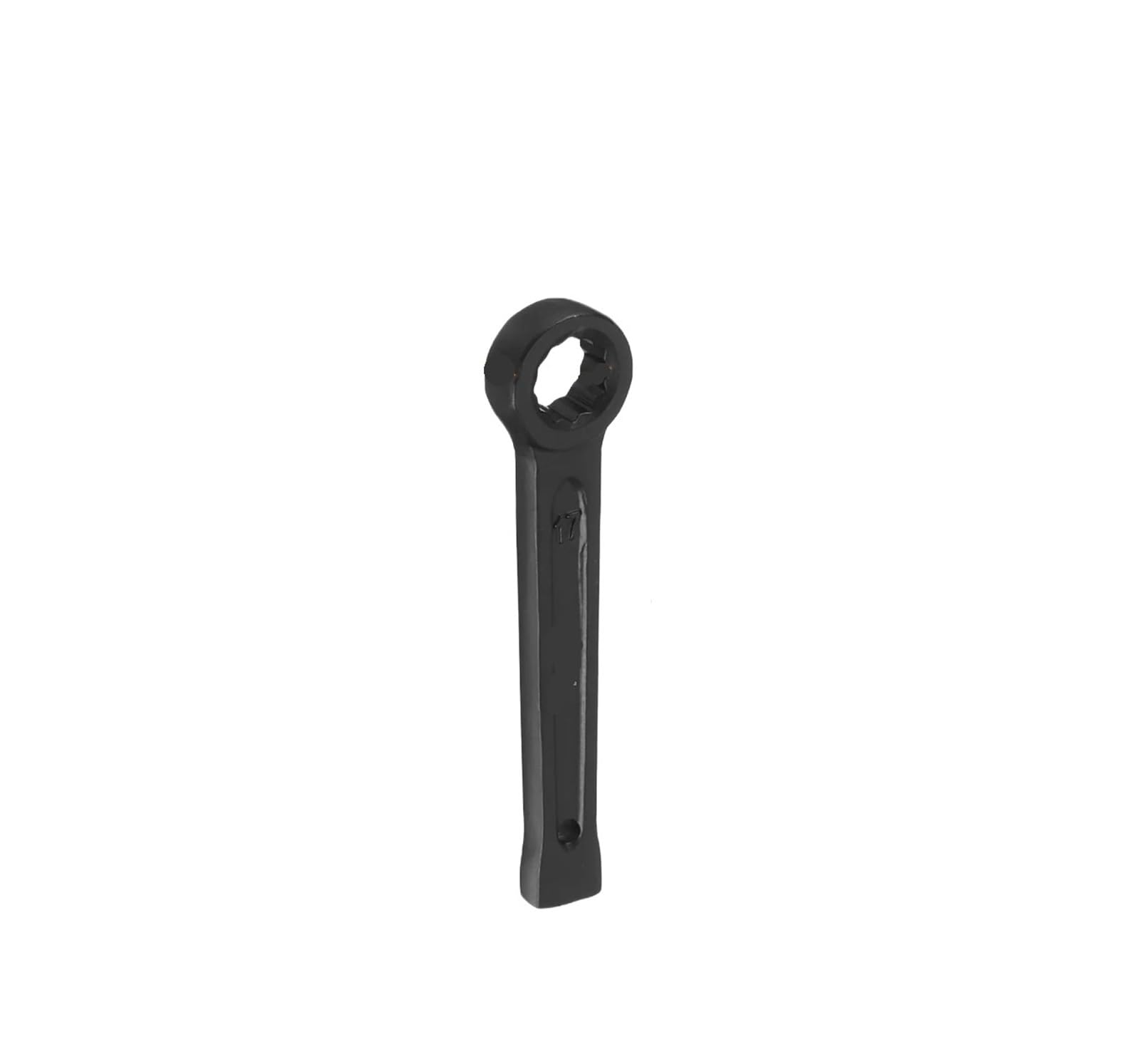 Jzqkxmvnclh 17Mm Ring Wrench Metric 12-Point Flat Strike Baking Paint Single Head Spanner