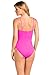 La Blanca Women's Solid Over The Shoulder Sweetheart One Piece Swimsuit