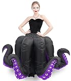 ZPPT Disfraz Inflable de Úrsula, Divertidos Disfraces de Úrsula Blow up Disfraz Inflable de Halloween para Fiesta de...