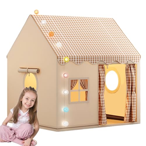 Casa de juegos infantil - Tienda interior con gran espacio, equipo de parque infantil | Tienda de actividades para interiores para niños pequeños, divertida casa de juegos para dormitorio, salón