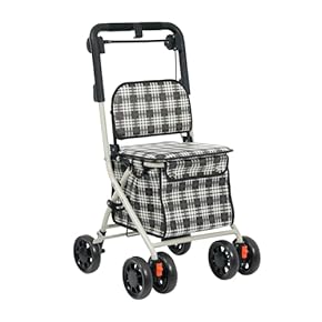 軽量シルバーカー プライ チェック柄 楽天市場】チェック柄 生地（カート・シルバーカー｜移動・歩行