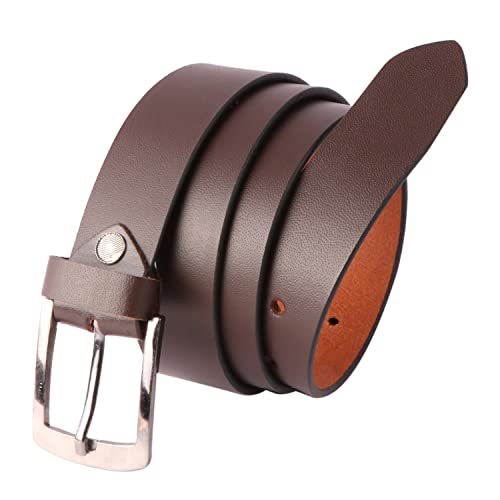 Image of USL Casual /Formal Genuine Leather Belt With Adjustable Buckle For Men